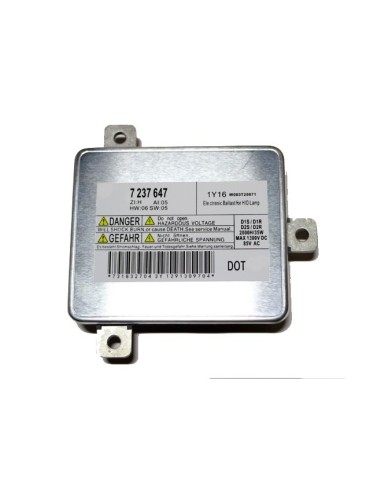 Xenon ballast 35 W D1s D2s ersätter BMW W003T20071 63117237647