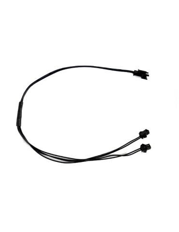 1 blir 2 kabelsplit för Glowstrip  slingor Neonslingor  EL-wire 