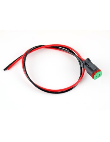 DT kontakt hane deutsch med kabel 40cm