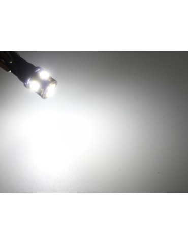 T10 w5w 24V, LED med 6st 2835SMD 6000k chip, 24 volt, 10-pack