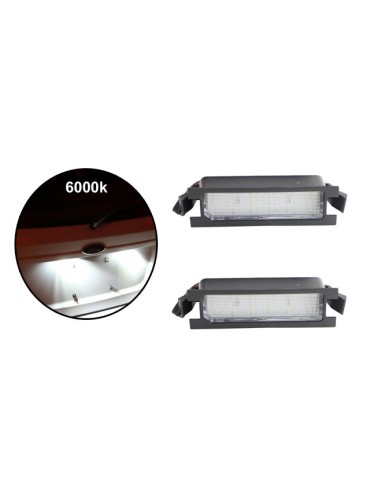 Hyundai i30 2011 - + i30 CW 2012 - Led skyltbelysning 6000k
