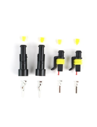AMP kontakter 4x till xenon + andra vattentäta kopplingar