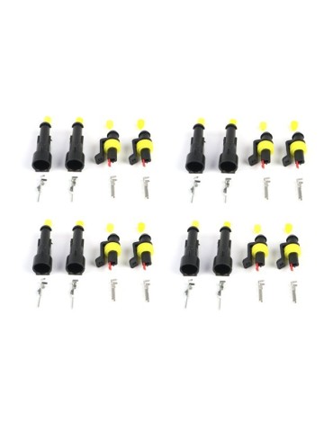 AMP kontakter 16x till xenon + andra vattentäta kopplingar