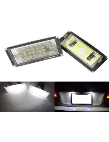 BMW E46 2004 - 2006 2D Led skyltbelysning 6000k styling