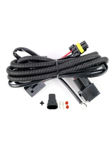Kabelsats 40A reläkabel strömkabel Xenon / ledramp / arbetsljus