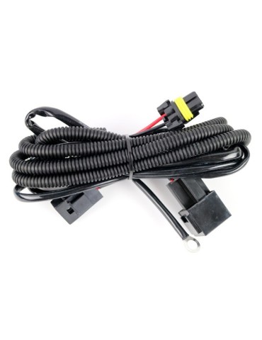 Kabelsats 40A reläkabel strömkabel Xenon / ledramp / arbetsljus