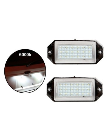 Volvo 944 964 S90 Led skyltbelysning 2-pack nummerplåt