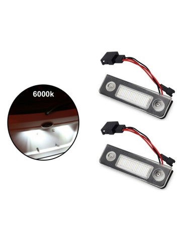 Skoda  Oktavia 2 1Z 2008 -  Roomster 5J  Led skyltbelysning