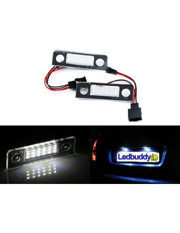 Skoda  Oktavia 2 1Z 2008 -  Roomster 5J  Led skyltbelysning