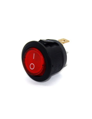 Strömbrytare 1-pack av/på vaggströmställare avbrytare m lyse