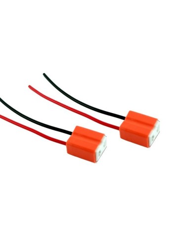 H7 xenon / led / halogen hon kontakter sockel fattning 2-pack