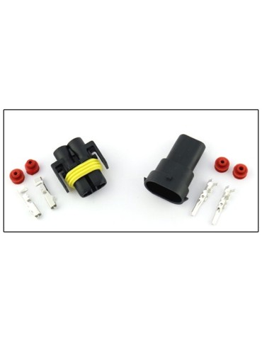 Xenon - LED - Halogen H8 / H11 (H9) han + hon-kontakt