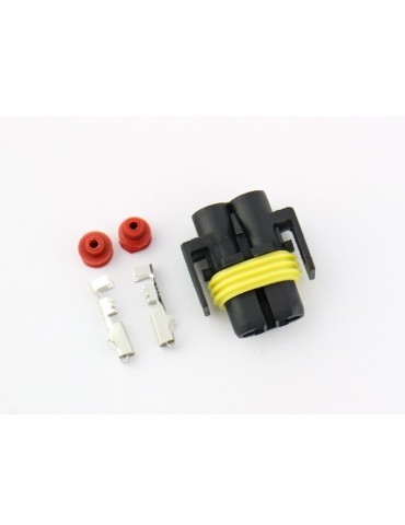 Xenon - LED - Halogen H8 / H11 (H9) han + hon-kontakt