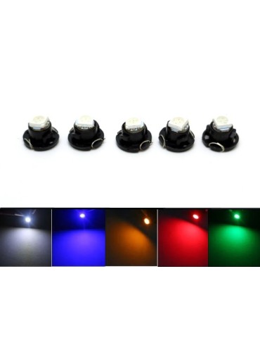 T4.7 T5 Neo Wedge 5-pack med led chip instrument belysning 