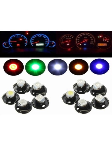 T4.7 T5 Neo Wedge 5-pack med led chip instrument belysning 