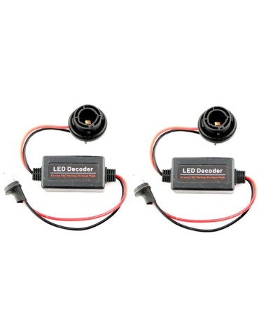 Resistor Bau15s 1156  py21w motstånd problemlösare canbus 2-pack