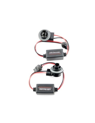 T25 p27w py27w 3156 motstånd för ledlampor canbus decoder