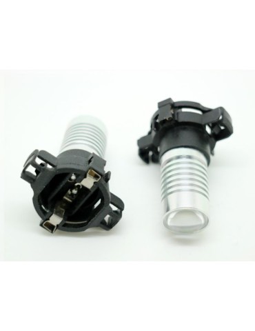 PY24W 6000k ledlampor m. 2st Cree 5w chip 2-pack