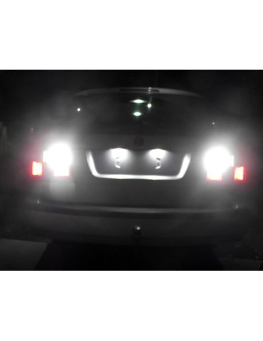 Bau15s 6000K Canbus led lampor bromsljus backljus 12v 1156