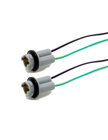 T15  T10 w5w kontakter / socklar / adaptor  2-pack hård modell