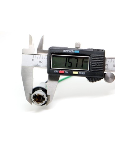 T15  T10 w5w kontakter / socklar / adaptor  2-pack hård modell