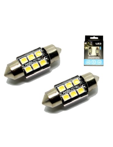 Canbus C5W 31mm Led 6000K 2-pack 12v