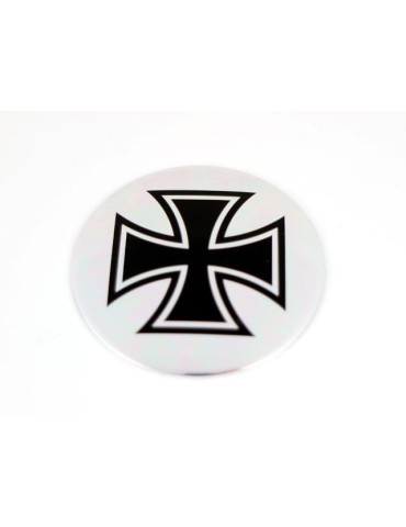 Malteserkors emblem till centrumkåpor, hjulnavsskydd, fälg, 4-pack, styling. 
