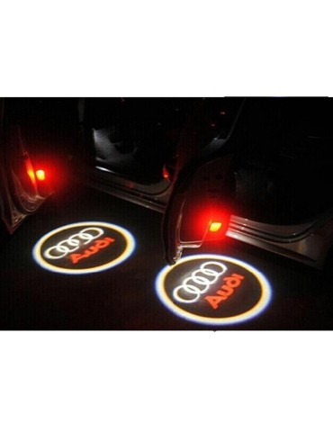 Audi Laser logga led till dörr A1 A3 A4 A5 A6 A7 A8 Q3 Q5 Q7 TT