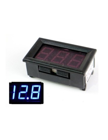 Voltmätare 4-30v DC Digital för bil båt husvagn husbil mc 