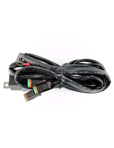 Kabelsats 80A reläkabel strömkabel arbetsljus ledramp 3x DT