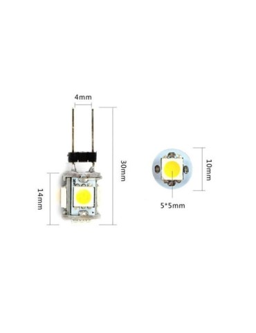 G4, LED-lampa till husvagn, bil, husbil, båt, G-4, 2-pack