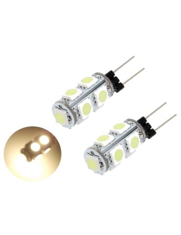 T10 / W5W LED lampa med 9x 5050 SMDs - 12V Diodlampa för bil