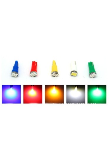 T5 6-pack Led med 4014SMD chip w2x4.6d W2.1  W1.2W W2.3W