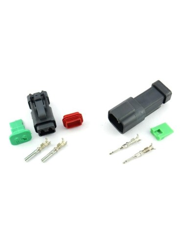 DT kontakter deutsch hane + hona 4 set