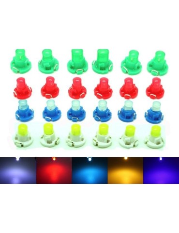 T3 Neo Wedge 6-pack led lampor instrument belysning .