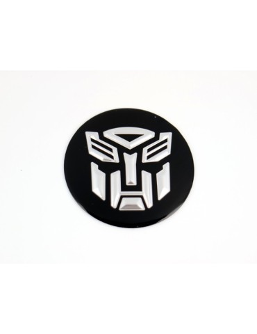 Transformers emblem till centrumkåpor, hjulnavsskydd, fälg, 4-pack, styling. 