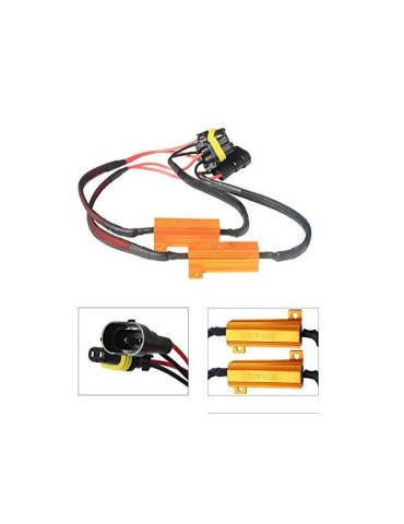 Motstånd Hb4 9006 50W 6 8 Ohm för ledlampor xenon canbus 