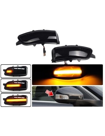 LED dynamisk blinkers sidospegel Volvo V40 V50 V70 S40 S60 S80 C30 C70
