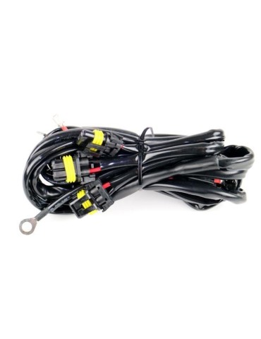 Kabelsats 80A 3x reläkabel strömkabel Xenon / ledramp arbetsljus