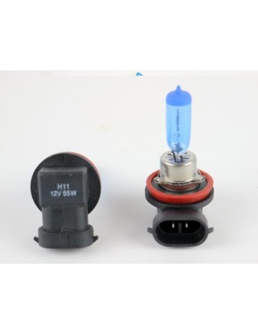 H11 4300k white halogen 55w lampor
