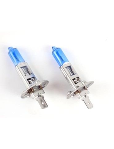 H1 4300k white halogen 55w lampor P14.5s