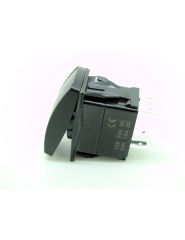 Strömbrytare 5 polig av/på vaggströmställare avbrytare med lyse