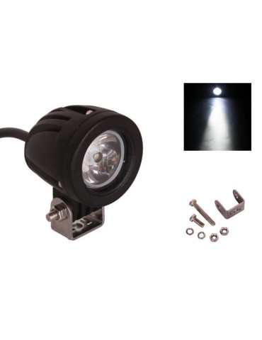 Led 10w mini Spot 3D lins 12 - 24V arbetsljus , fyrhjuling mm
