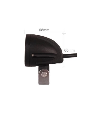 Led 10w mini Spot 3D lins 12 - 24V arbetsljus , fyrhjuling mm