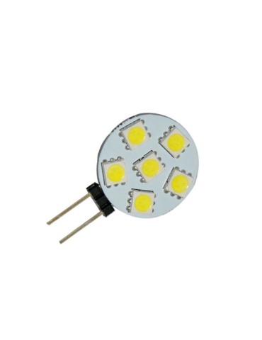 G4 0,7 W 6000K Kallvit LED-lampa till husvagn, husbil, båt, 2-pack