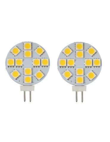 G4 3200K LED-lampa, 5050SMD, till husvagn, bil, husbil, båt, 2-pack G-4 