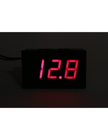 Voltmätare 4-30v DC Digital för bil båt husvagn husbil mc 12v