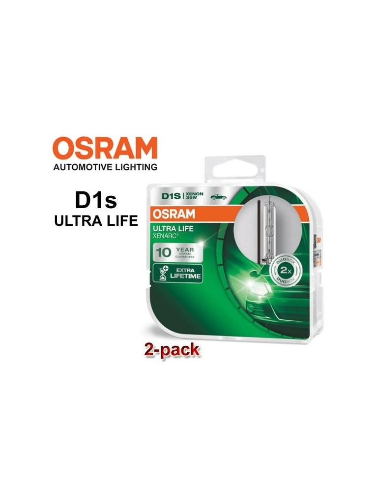 Osram D1S 35W 4300k ULTRA LIFE Original xenon lampor 2-pack