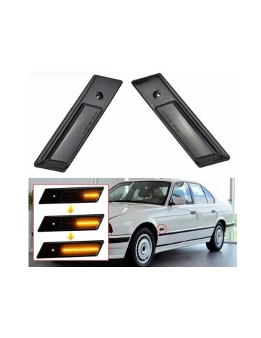 Led dynamisk blinkers BMW E32 E34 E36 Smoke styling 2-pack
