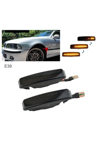 Led dynamisk blinkers BMW E39 Smoke styling 2-pack